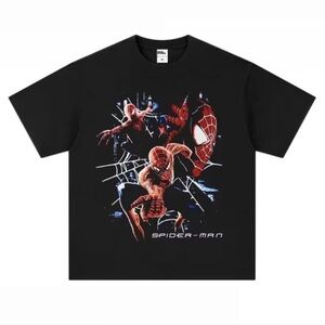 Spider-Man Graphic Black T-Shirt